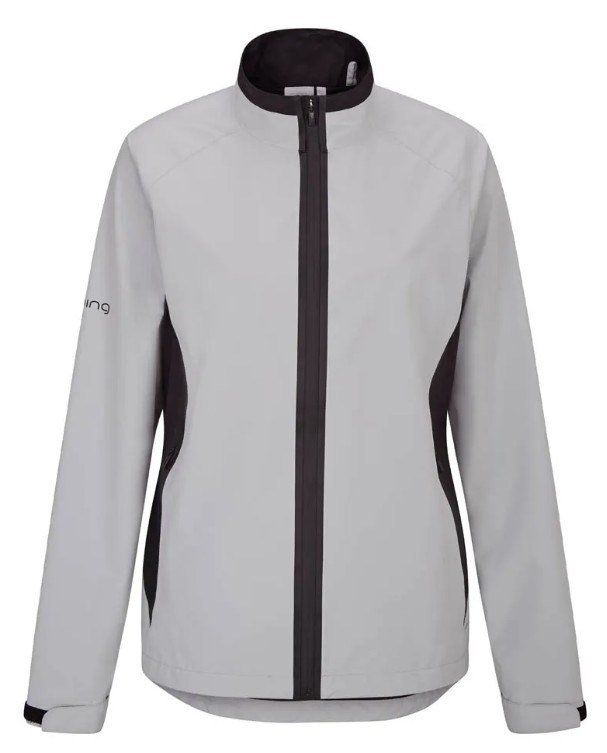 Ping Stevie waterproof damska kurtka, szaro/czarna