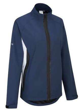 Ping Stevie waterproof damska kurtka, niebiesko/biała