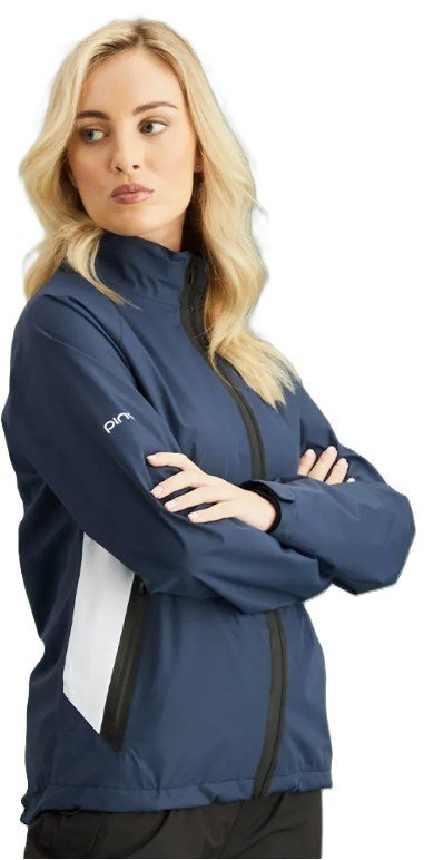 Ping Stevie waterproof damska kurtka, niebiesko/biała