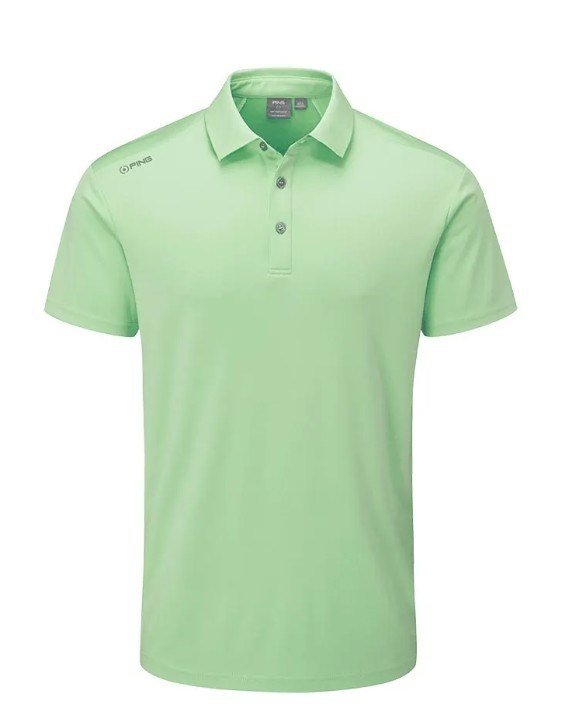 PING Lindum męskie polo, mint
