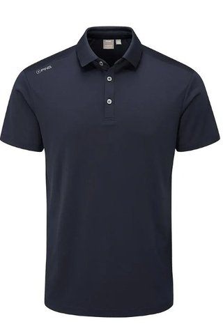 PING Lindum męskie polo, granatowe