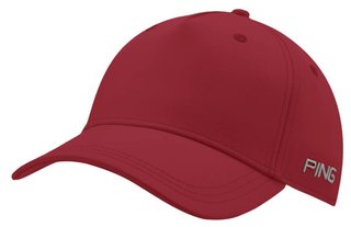 Ping Cresting czapka z daszkiem, czerwona