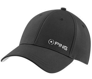 Ping Eye męska czapka z daszkiem, czarna