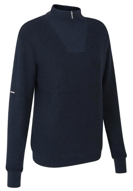Ping Kaylah Half Zip Lined damski sweter, granatowy