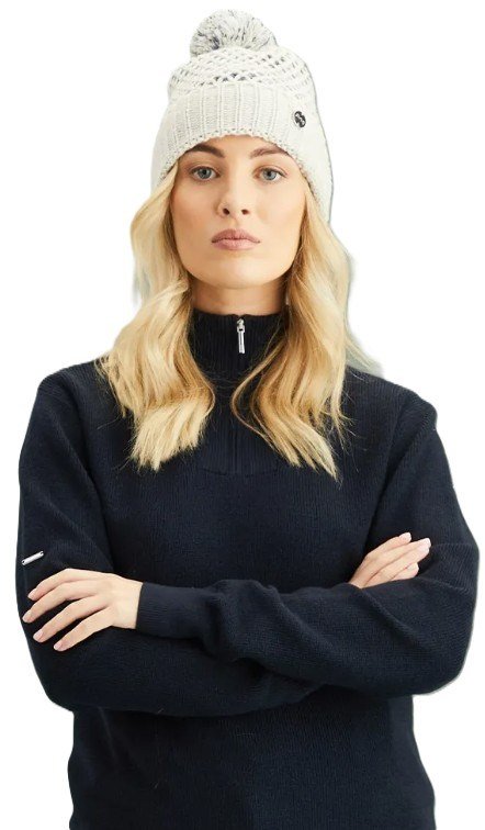 Ping Kaylah Half Zip Lined damski sweter, granatowy