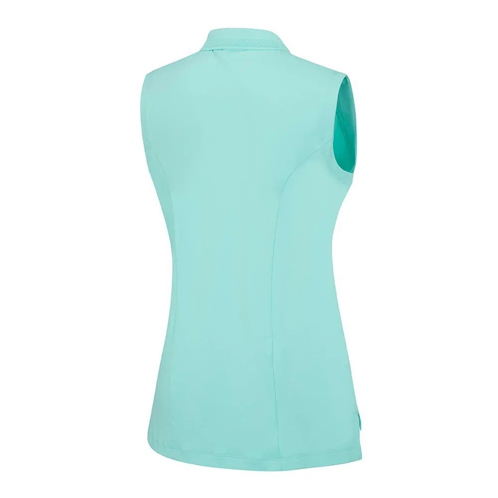 Ping Solene sleeveless damskie polo bez rękawów, aruba blue