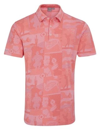 PING Legacy męskie polo, multi dubarry