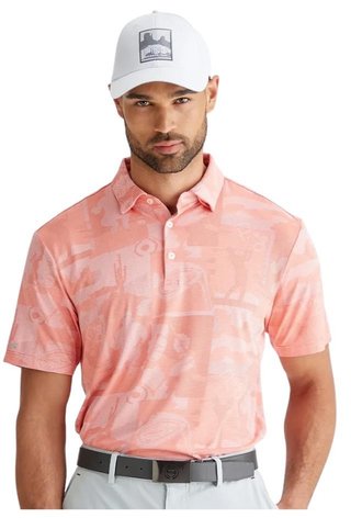 PING Legacy męskie polo, multi dubarry