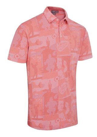 PING Legacy męskie polo, multi dubarry