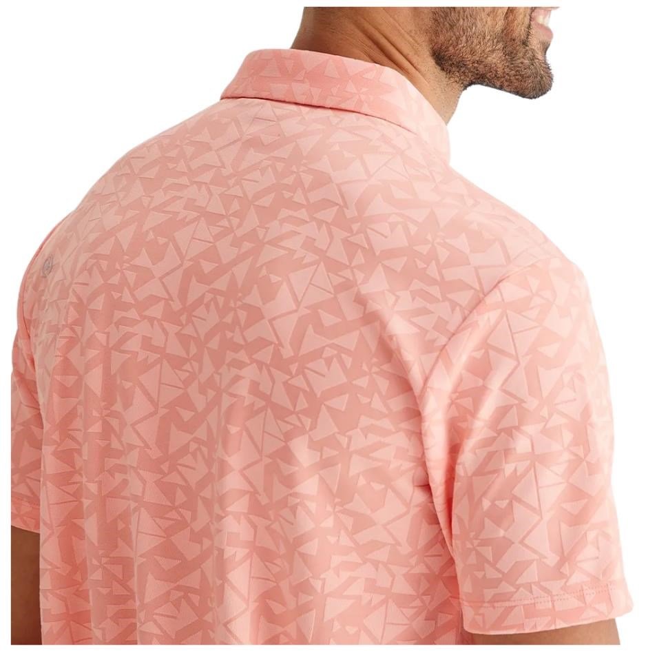 PING Geo Camo męskie polo, desert flower