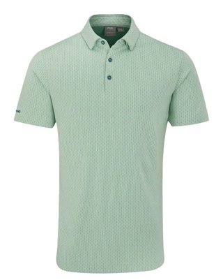 Ping Hershel męskie polo, jasnozielone