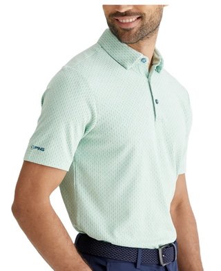 Ping Hershel męskie polo, jasnozielone