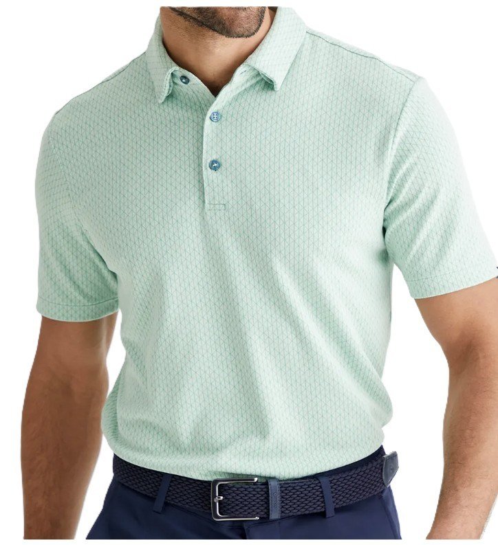 Ping Hershel męskie polo, jasnozielone