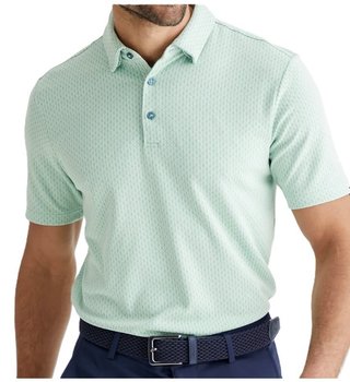 Ping Hershel męskie polo, jasnozielone