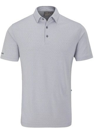 Ping Hershel męskie polo, silver multi