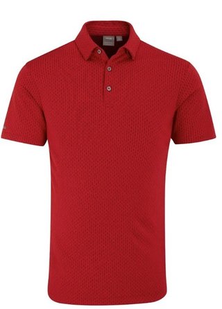 Ping Hershel męskie polo, czerwone