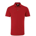 PING Hershel męskie polo, rich red multi