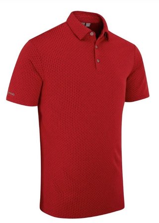 Ping Hershel męskie polo, czerwone