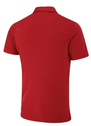 Ping Hershel męskie polo, czerwone
