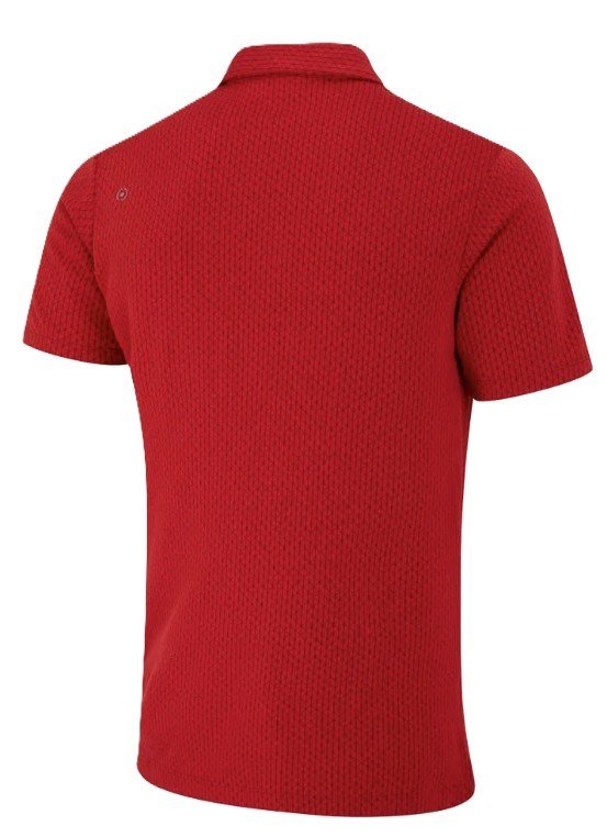 Ping Hershel męskie polo, czerwone
