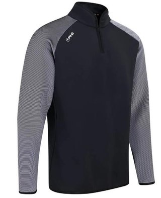 Ping Strio Performance Midlayer męska bluza, czarno/biała