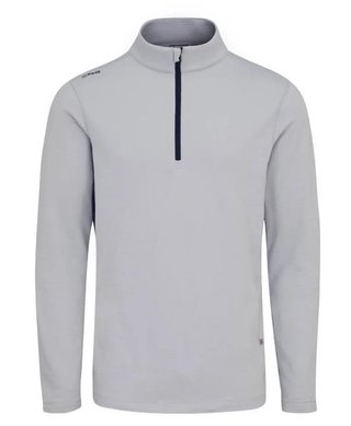 Ping Rhodri Half Zip Fleece męska bluza, szaro/granatowa