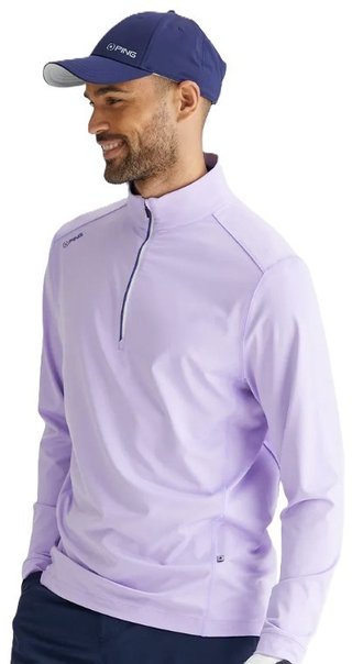 PING Latham męska bluza, fioletowa
