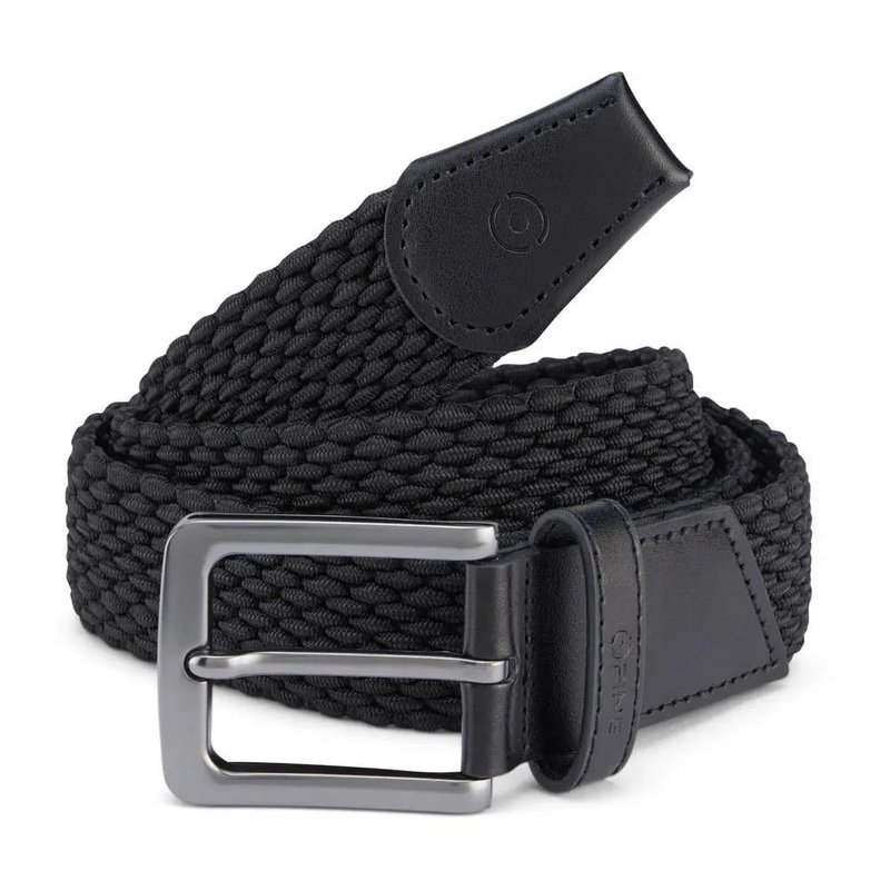 Ping Stretch Webbing pasek męski, czarny