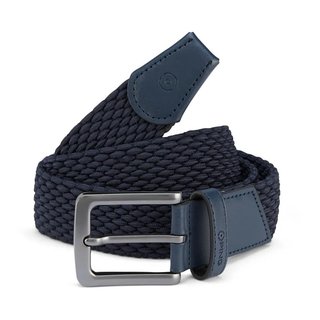 Ping Stretch Webbing pasek męski, granatowy