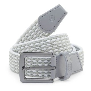 Ping Stretch Webbing pasek męski, szaro/biały