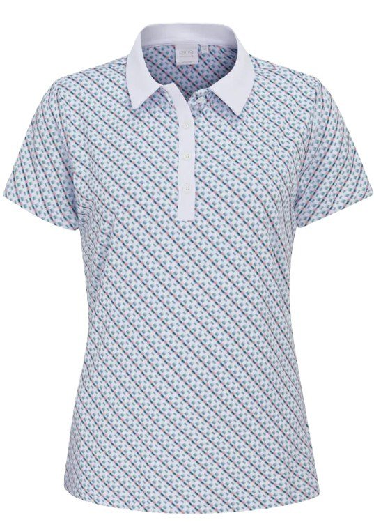 Ping Bethany damskie polo, neotheric/white