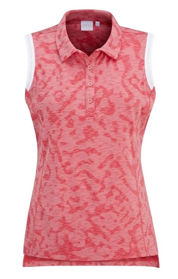 Ping Colleen damskie polo sleeveless, sweet pea