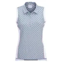 Ping Colleen damskie polo sleeveless, neoteric/białe