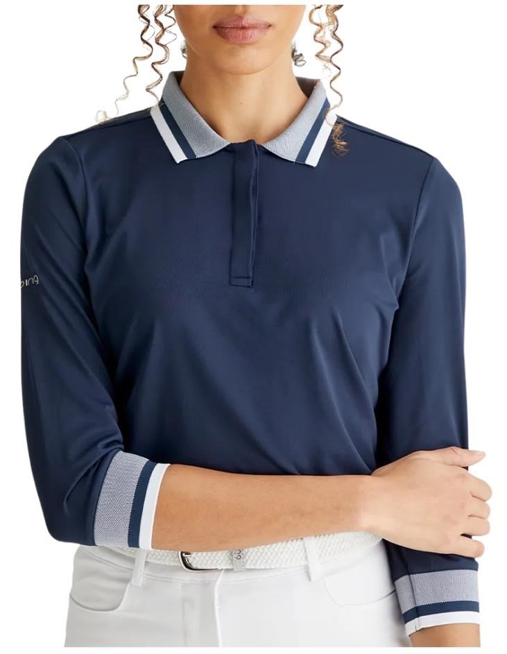 Ping Lindsey damskie polo, granatowe