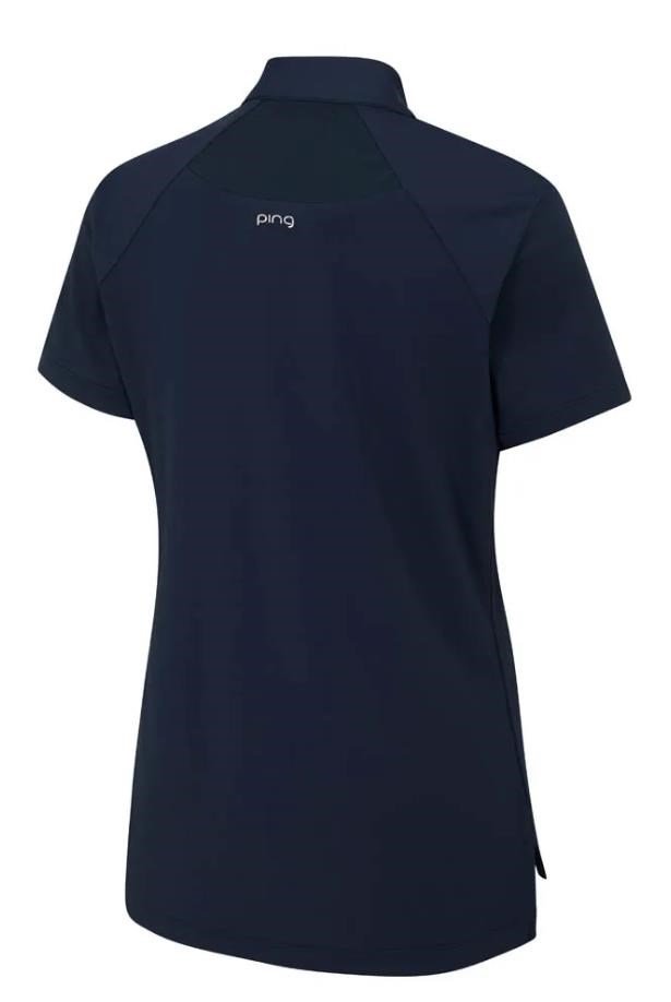 Ping Oona damskie polo, granatowe