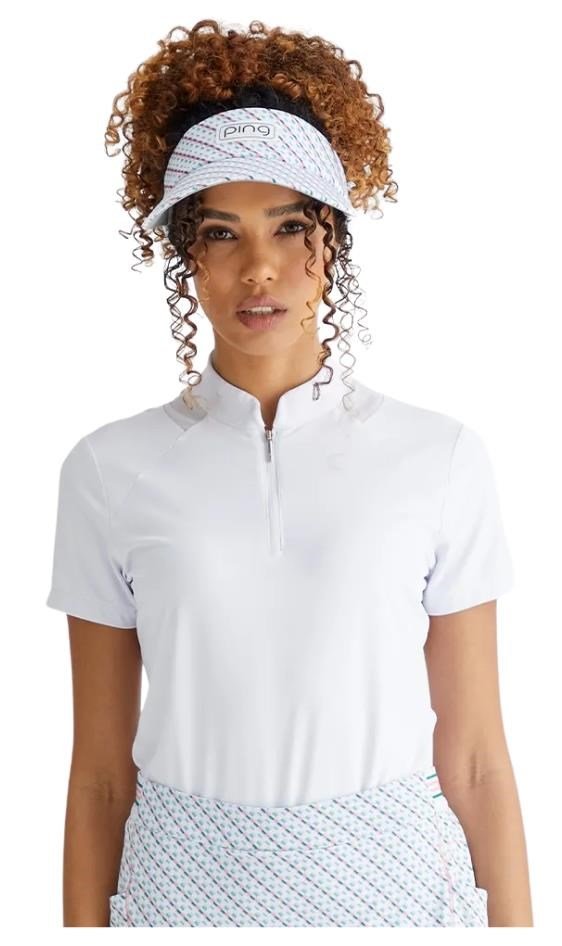 Ping Oona damskie polo, białe