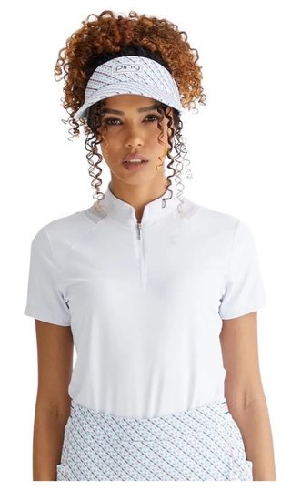 Ping Oona damskie polo, białe