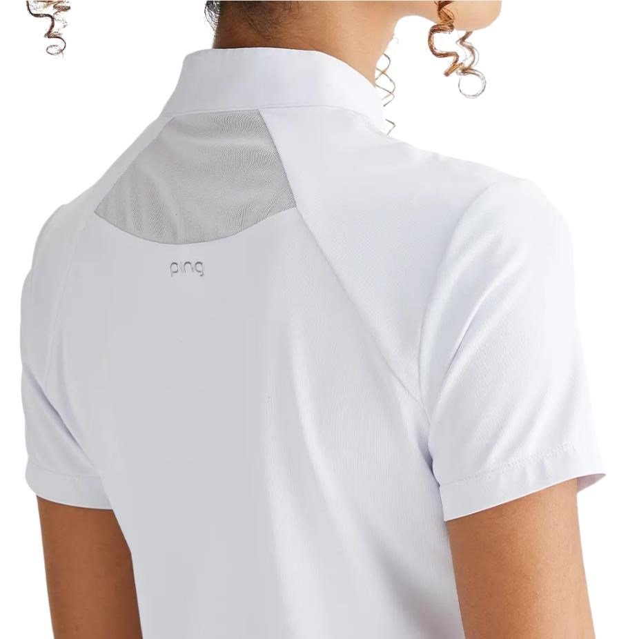 Ping Oona damskie polo, białe