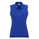 Ping Solene sleeveless damskie polo bez rękawów, granatowe