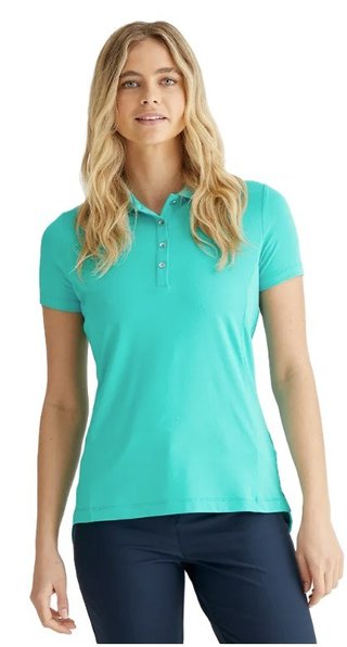 PING Sedona damskie polo, bright aqua