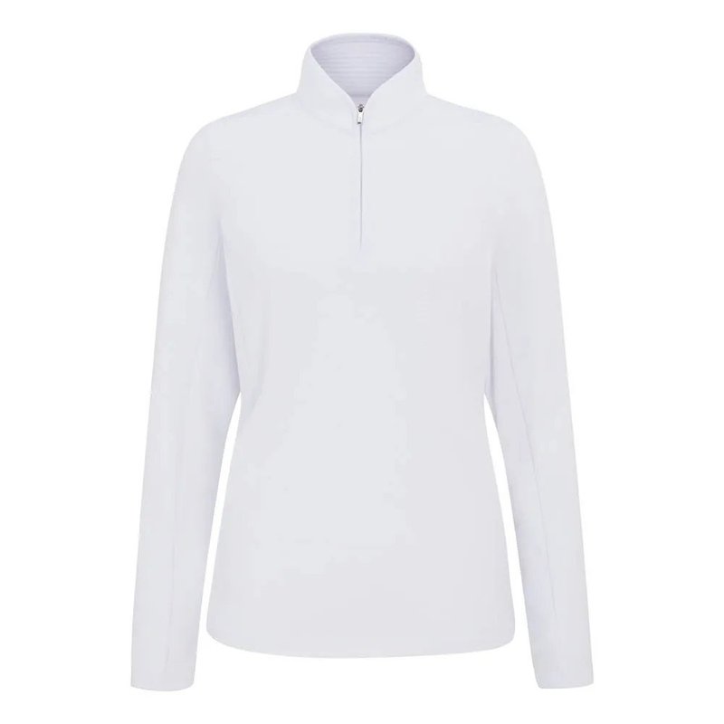 Ping Abigale Performance Fleece damska bluza, biała