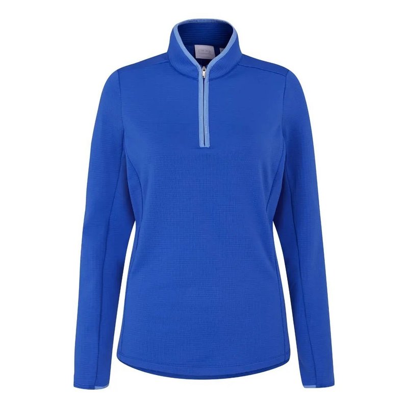 Ping Abigale Performance Fleece damska bluza, niebieska