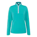 Ping Abigale Performance Fleece damska bluza, turkusowa