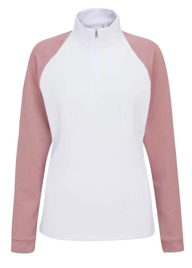 Ping Tembi damska bluza, white/sweet pea