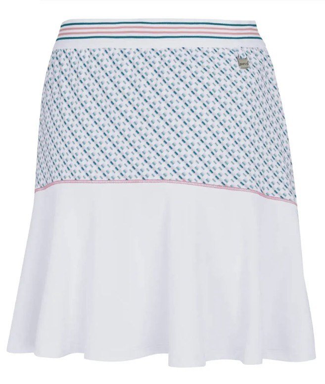 Ping Odetta spódnica golfowa, white/neoteric
