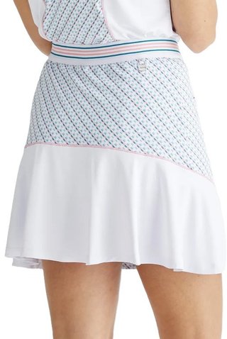 Ping Odetta spódnica golfowa, white/neoteric