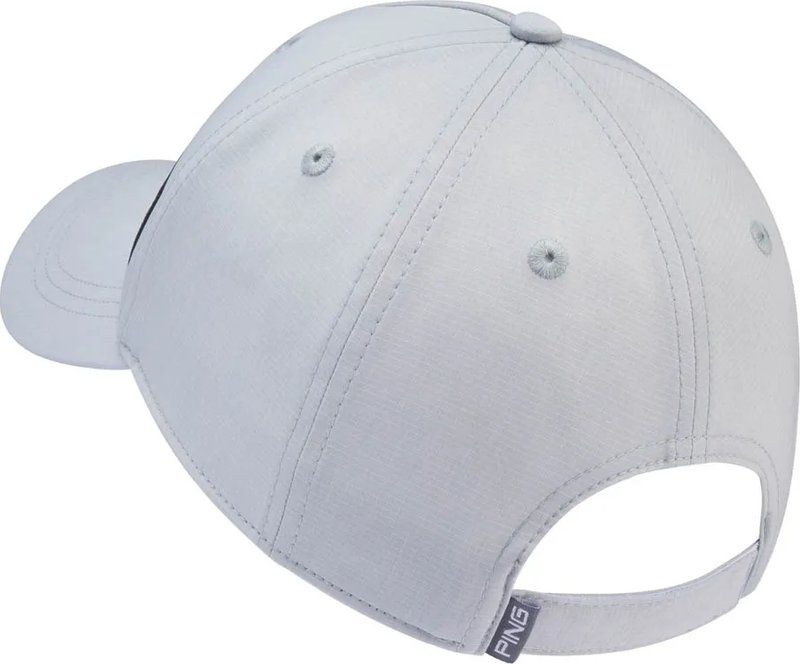 PING Koa męska czapka z daszkiem, pearl grey marl