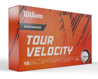 Wilson Tour Velocity Distance piłki golfowe, 15szt.