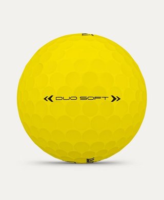 Wilson Duo Soft piłki golfowe, żółte