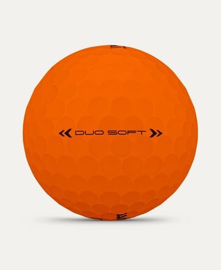 Wilson Duo Soft piłki golfowe, pomarańczowe